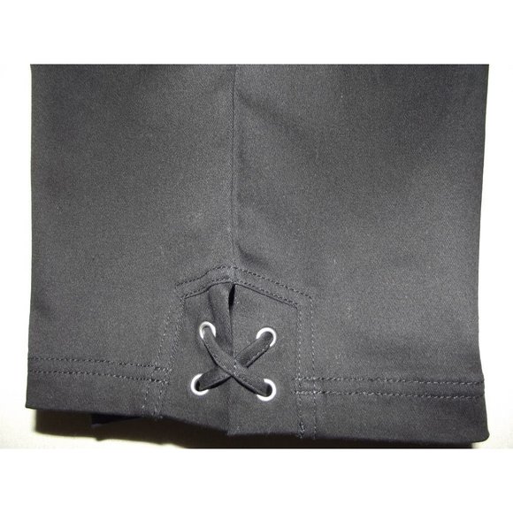 Denim+Company (d&co)Black Bermuda Shorts XXS x11"pull-on elastic high rise waist - Picture 8 of 10